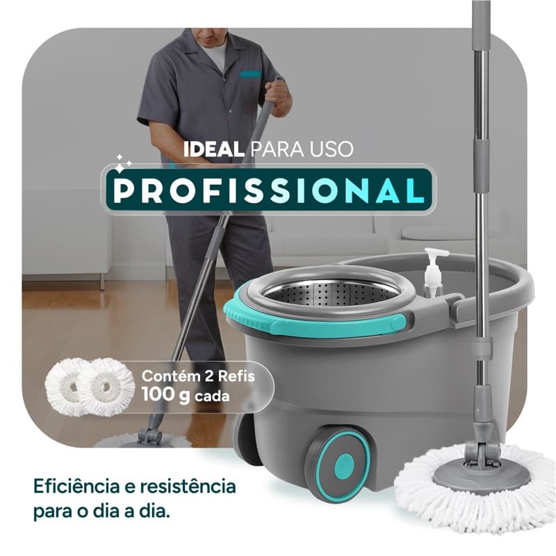 Ideal para uso profissional - contem 2 refis de 100g cada